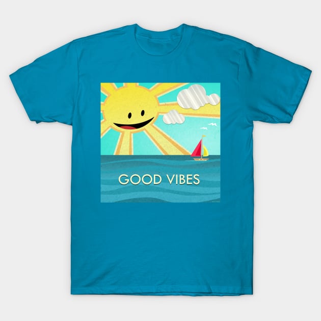 GOOD VIBES T-Shirt by CartoonCapo